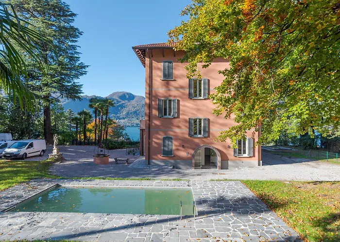 Apartment Guesthost - Lakeview With Pool, Garden & Parking Lierna