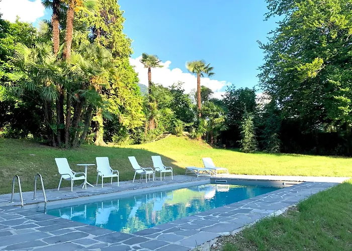 Guesthost - Lakeview With Pool, Garden & Parking Apartment Lierna